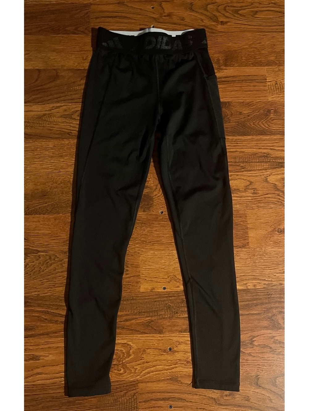 Adidas Techfit Primegreen Black Athletic Leggings Size S